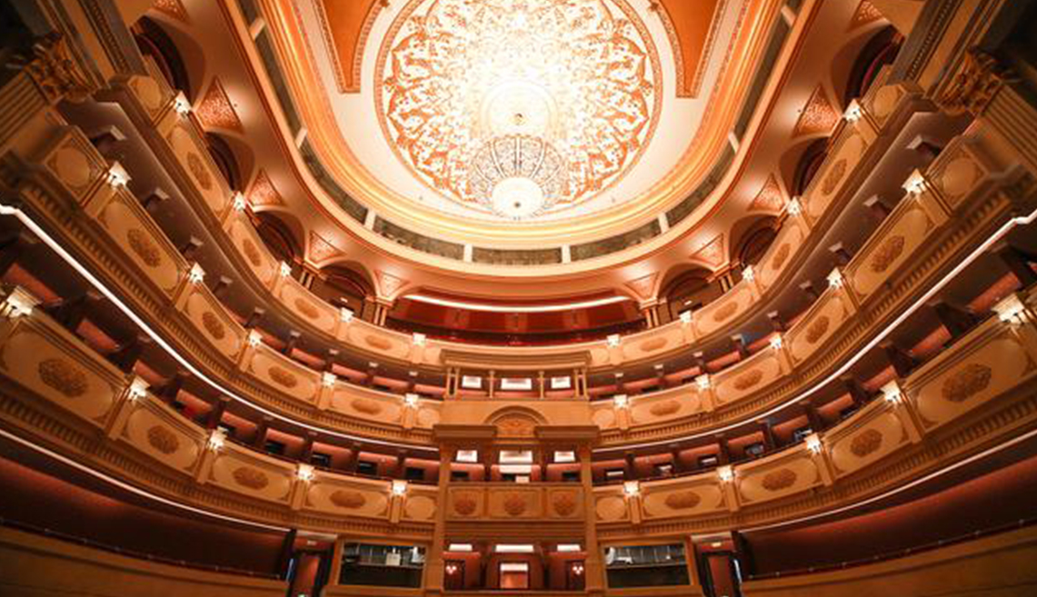 Progetto di costruzione del teatro del Teatro dell'Opera Centrale